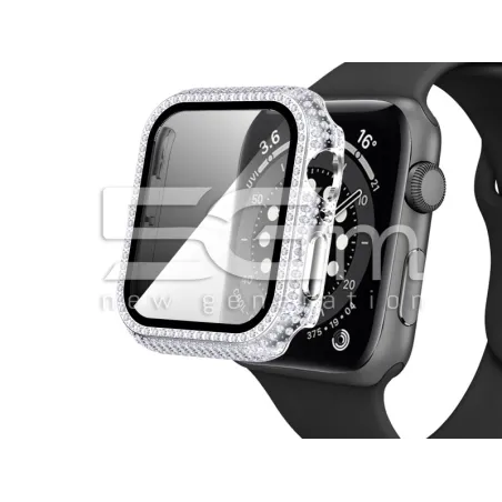 Cover Diamond Con Vetro Temperato Apple Watch Series 6 - SE - 5 - 4 - 44mm