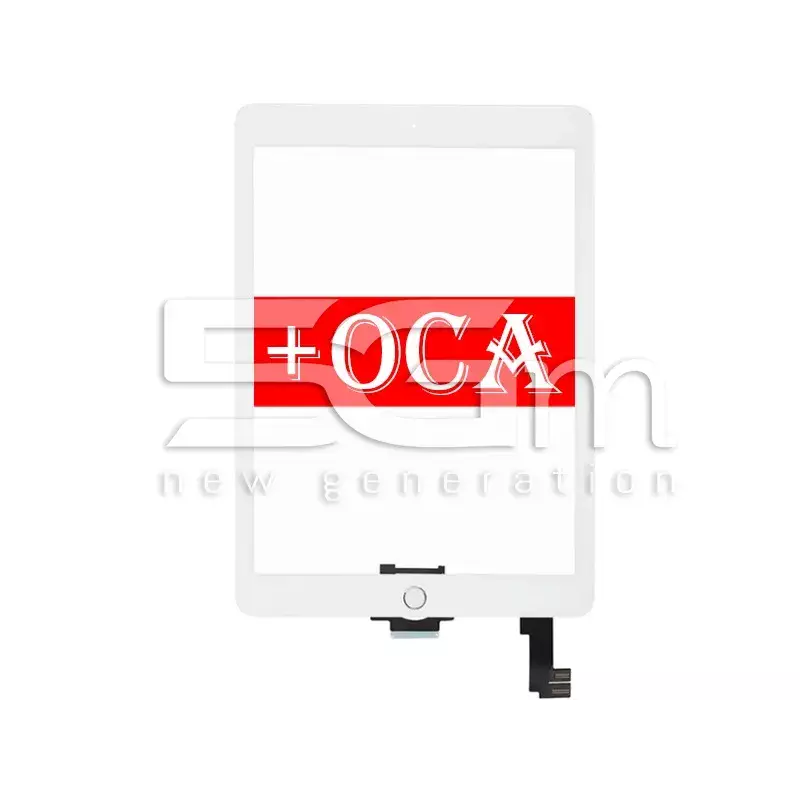 Touch Screen White + OCA iPad Air 2