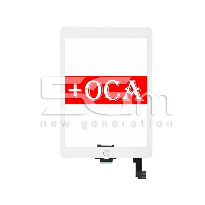 Touchscreen Weiß + OCA für iPad Air 2 | 5G-M Ersatzteile