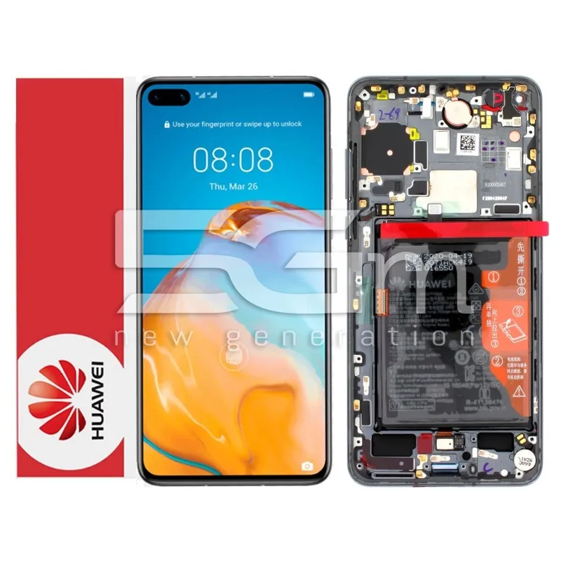 Display Touch + Frame Nero Huawei P40 Ori | Store Online 5G-M