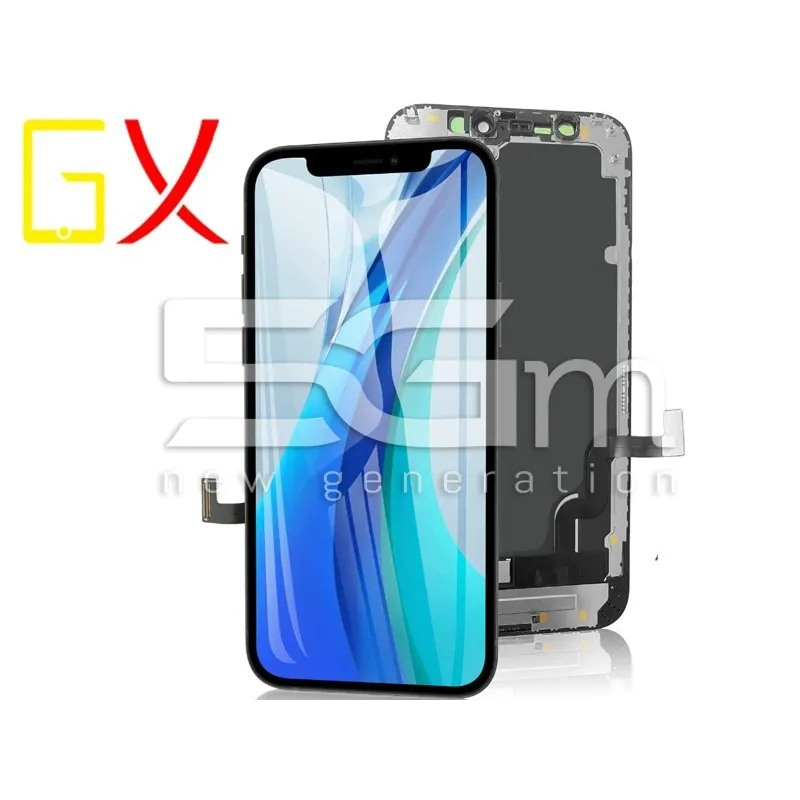Érintőkijelző Fekete iPhone 12 Mini Hard Oled GX | 5G-M Webáruház