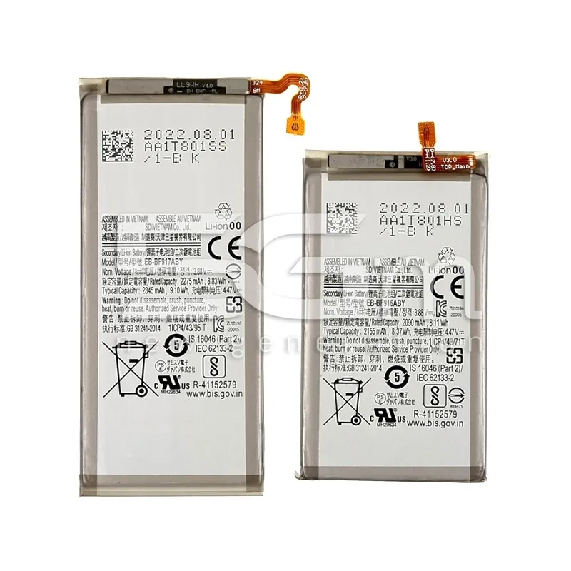 Batterie EB-BF916ABY - EB-BF917ABY Samsung SM-F916 Z Fold 2 Sans Logo | Boutique 5G-M