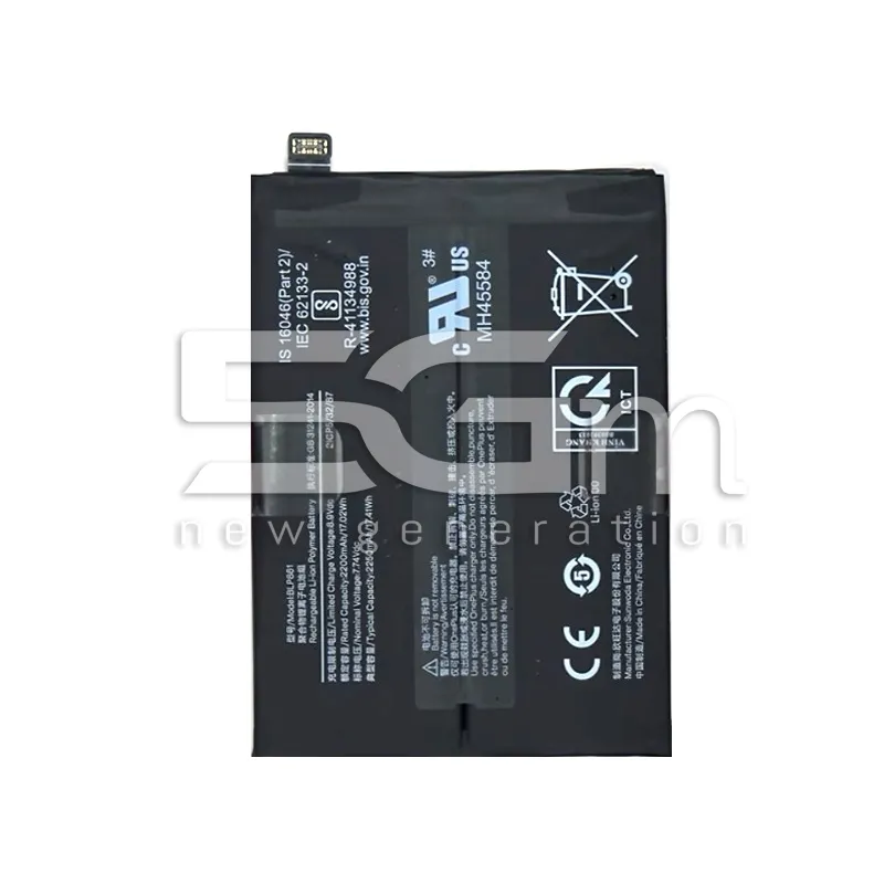 OnePlus Nord 2T 5G Akkumulátor 2250mAh BLP861 Logó Nélkül | 5G-M