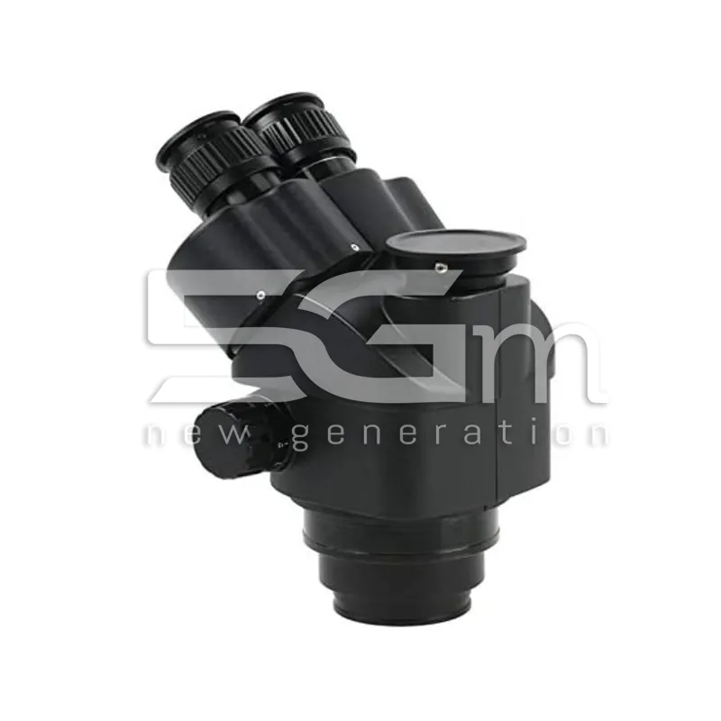Testa Microscopio Trinoculare Nera 7X-45X | Store Online 5G-M