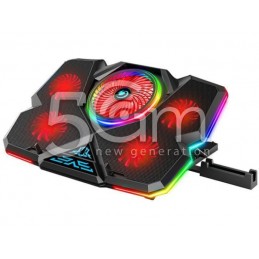 Stand LAPTOP With 5 fans RGB