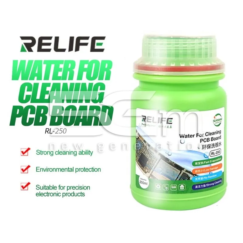 Relife RL-250 Liquido Pulizia PCB Board 250ML | Store Online 5G-M