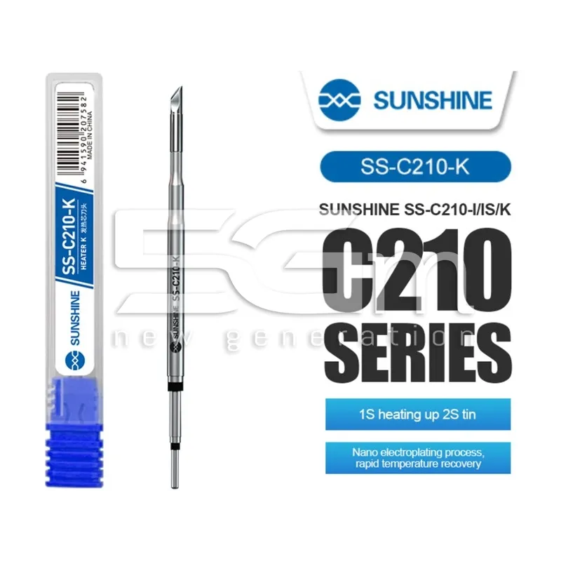 Pointe Sunshine SS-C210-K Couteau pour Manches T210 | 5G-M