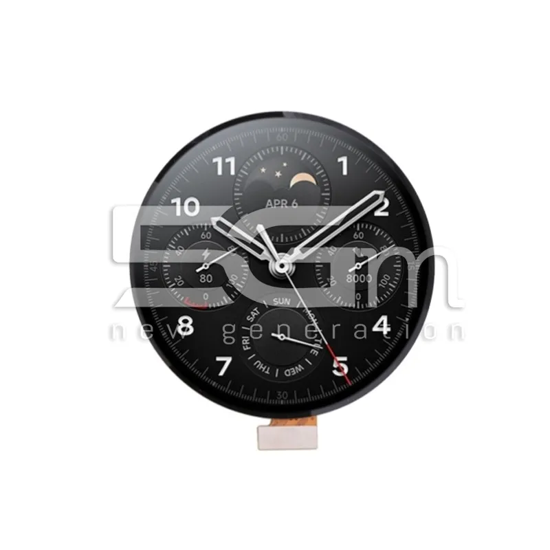 Érintőkijelző Fekete Xiaomi Watch S1 Pro | 5G-M Webáruház