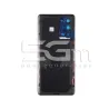 Retro Cover Nero + Vetrino Camera OPPO Reno 5 Pro 5G No Logo