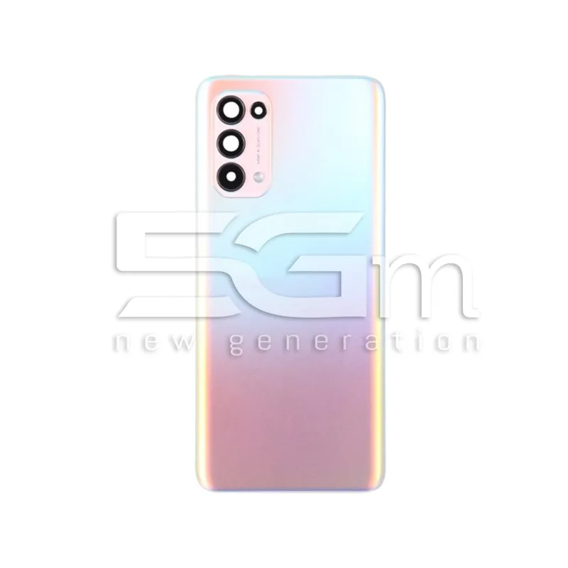 Retro Cover Pink-Light + Vetrino Camera Oppo Reno 5 5G No Logo | Store Online 5G-M