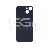 Retro Cover Blu iPhone 14 Big Hole No Logo