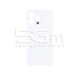 Заден Капак Бял iPhone 14 Pro Голям Отвор Без Лого | 5G-M