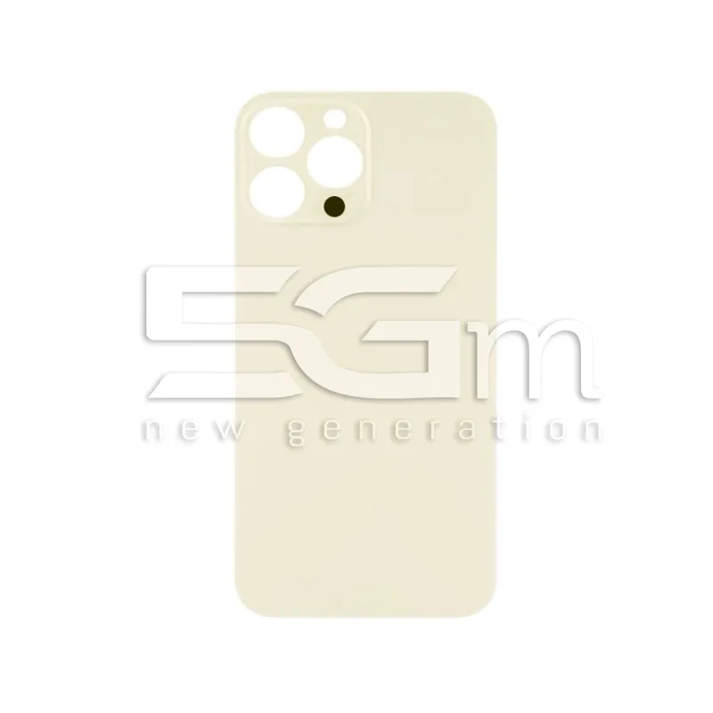 Retro Cover Gold iPhone 14 Pro Max Big Hole No Logo