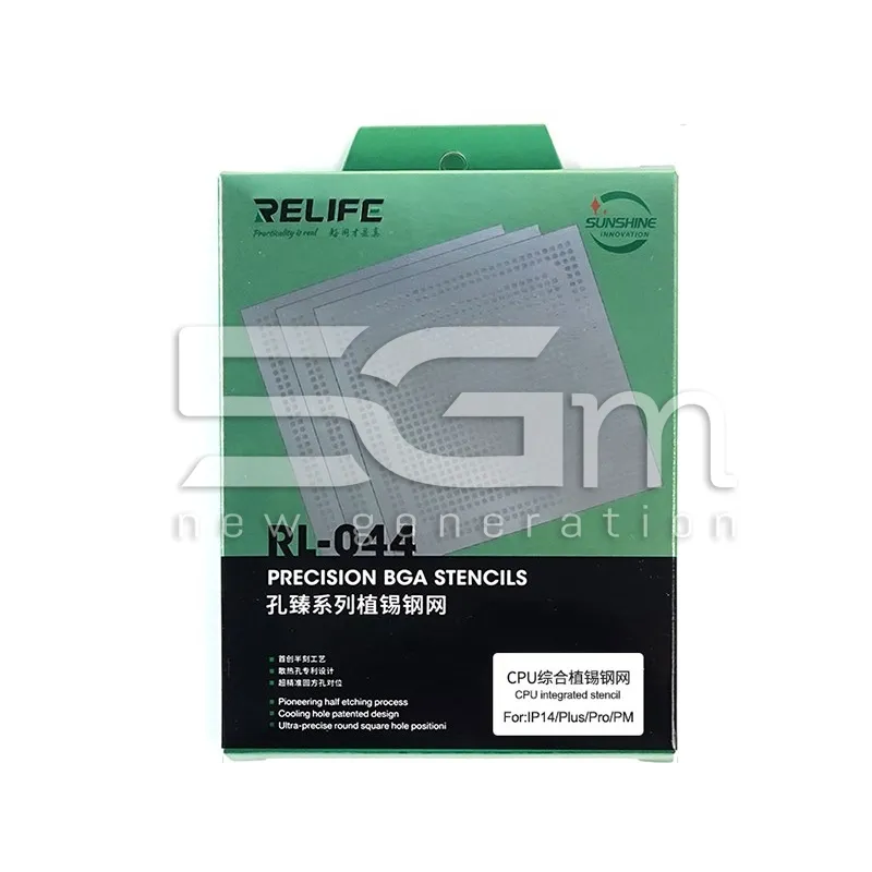 Stencil Reballing RELIFE RL-044 Série iPhone 14 | 5G-M