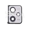 Vetrino Camera Posteriore + Frame Silver Xiaomi Redmi Note 12 Pro+ | Store Online 5G-M