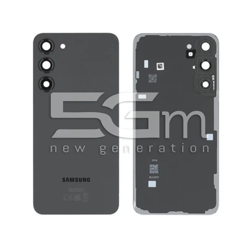 Retro Cover + Vetrino Camera Nero Samsung SM-S916 S23+ Ori | Store Online 5G-M