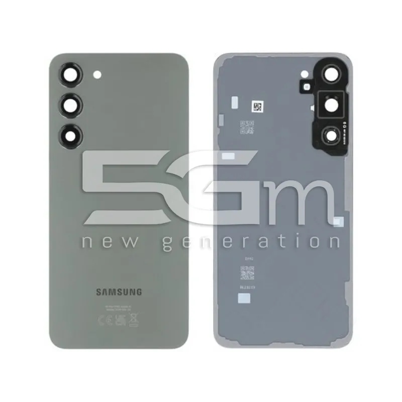 Retro Cover + Vetrino Camera Green Samsung SM-S916 S23+ Ori | Store Online 5G-M