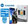 Sunshine SS-057S Pellicola Idrogel Privacy 50pz | Anti-Spia | 5G-M