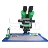Relife RL-004T Aluminum Base Black + Sliding Microscope Support