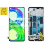 Érintőképernyő + Keret Fekete Realme 8 Pro Ori (RMX3081) | 5G-M