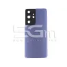 Retro Cover Purple + Vetrino Camera Samsung SM-G998 S21 No Logo | Store Online 5G-M