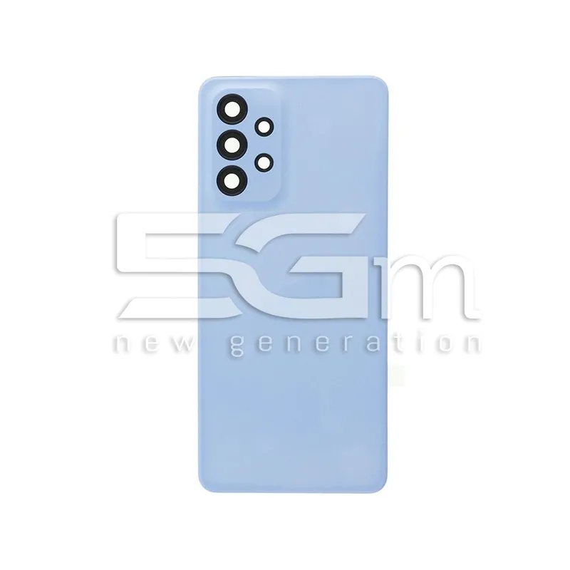 Retro Cover Blu + Vetrino Camera Samsung SM-A336 A33 5G No Logo | Store Online 5G-M