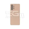 Samsung A33 5G Hátlap Awesome Peach + Kameraüveg Logó Nélkül | 5G-M