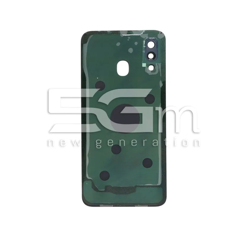 Retro Cover Nero + Vetrino Camera Samsung SM-A405F A40 No Logo | Store Online 5G-M