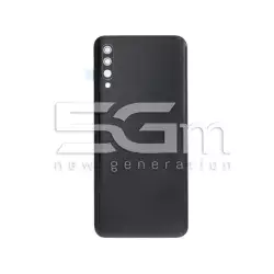 Rear Cover Black + Camera Lens Samsung SM-A505 A50 No Logo
