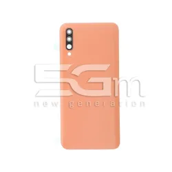 Coque Arrière Corail + Verre Caméra Samsung A50 SM-A505 Sans Logo | 5G-M