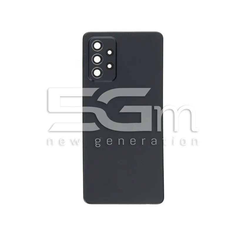 Retro Cover Nero + Vetrino Camera Samsung SM-A725F A72 No Logo | Store Online 5G-M