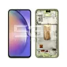 Érintőképernyős Kijelző + Keret Világoszöld Samsung SM-A546 A54 5G Ori | 5G-M