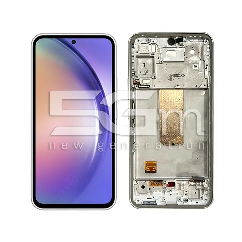 Display Touch + Frame Bianco Samsung SM-A546 A54 5G Ori | Store Online 5G-M