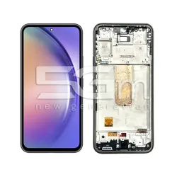 Ecra Tactil + Chassi Preto Samsung SM-A546 A54 5G Ori