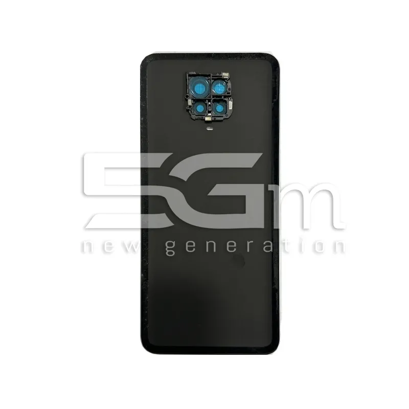 Retro Cover Nero + Vetrino Camera Xiaomi Redmi Note 9S No Logo | Store Online 5G-M