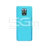 Retro Cover Blue + Vetrino Camera Xiaomi Redmi Note 9S No Logo | Store Online 5G-M