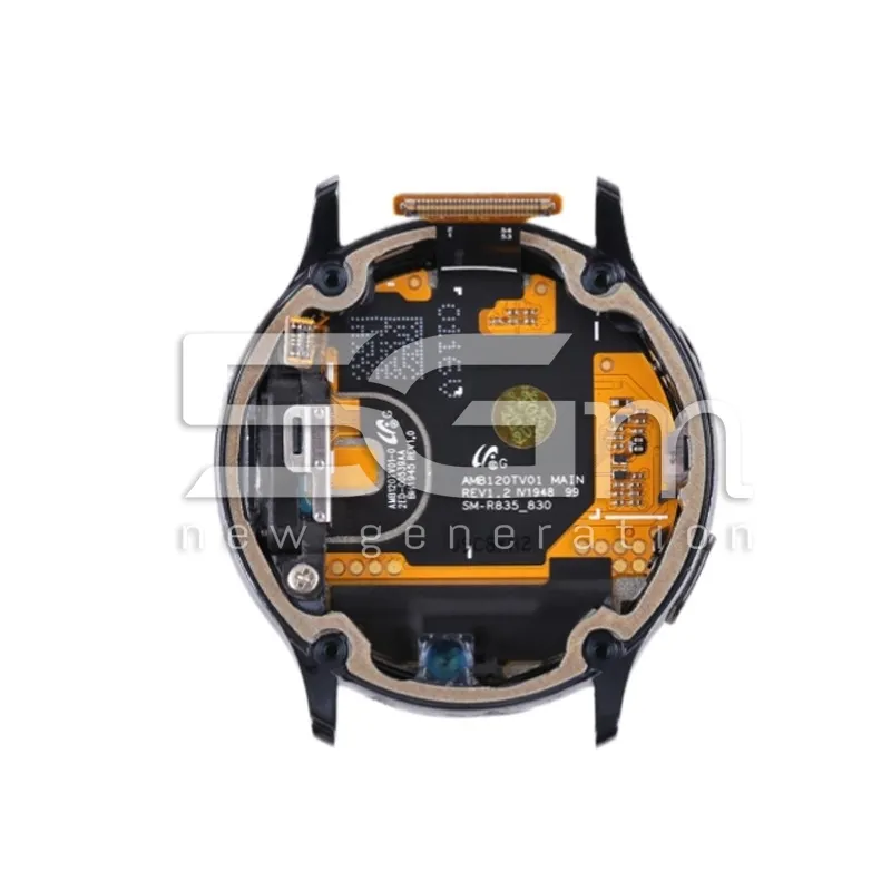 Ecrã Táctil + Ramă Negru Samsung SM-R830 40mm - R835 40mm | 5G-M.com