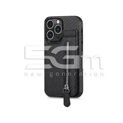 Hoesje van Koolstofvezel Zwart iPhone 14 Pro Max | 5G-M.com