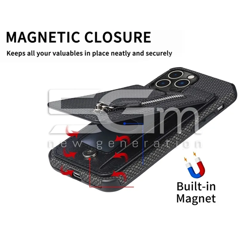 Case Carbon Fiber Black iPhone 14 Pro Max