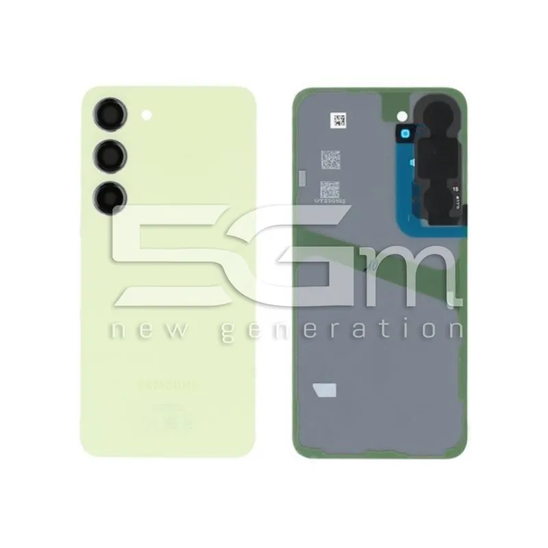 Retro Cover + Vetrino Camera Lime Samsung SM-S911 S23 Ori | Store Online 5G-M