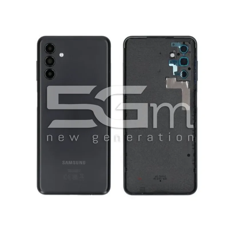 Retro Cover + Vetrino Camera Awesome Black Samsung SM-A136 A13 5G Ori | Store Online 5G-M