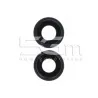 Achtercamera Lensglaasjes + Frame Zwart iPhone 14 - 14 Plus | 5G-M Store