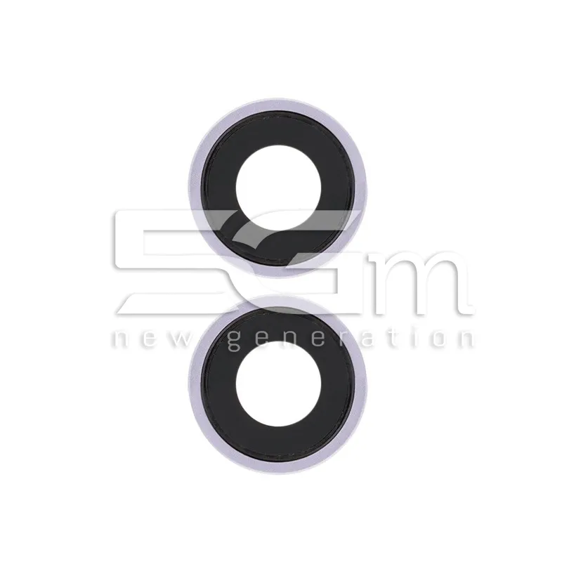 Vetrini Camera Posteriore + Frame Purple 14 - 14 Plus | Store Online 5G-M