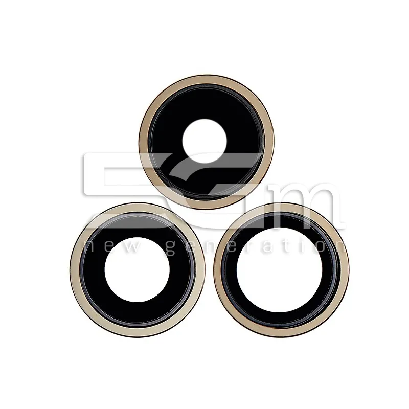 Vetrini Camera Posteriore + Frame Gold 14 Pro - 14 Pro Max | Store Online 5G-M