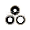 Vetrini Camera Posteriore + Frame Gold 14 Pro - 14 Pro Max | Store Online 5G-M