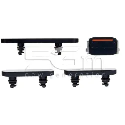 Jeu de 4 Boutons Externes Noir iPhone 14 - 14 Plus | 5G-M