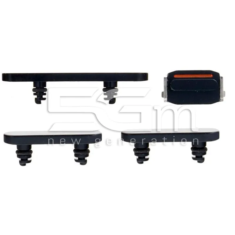 Set 4 Tasti Esterni Nero iPhone 14 - 14 Plus | Store Online 5G-M