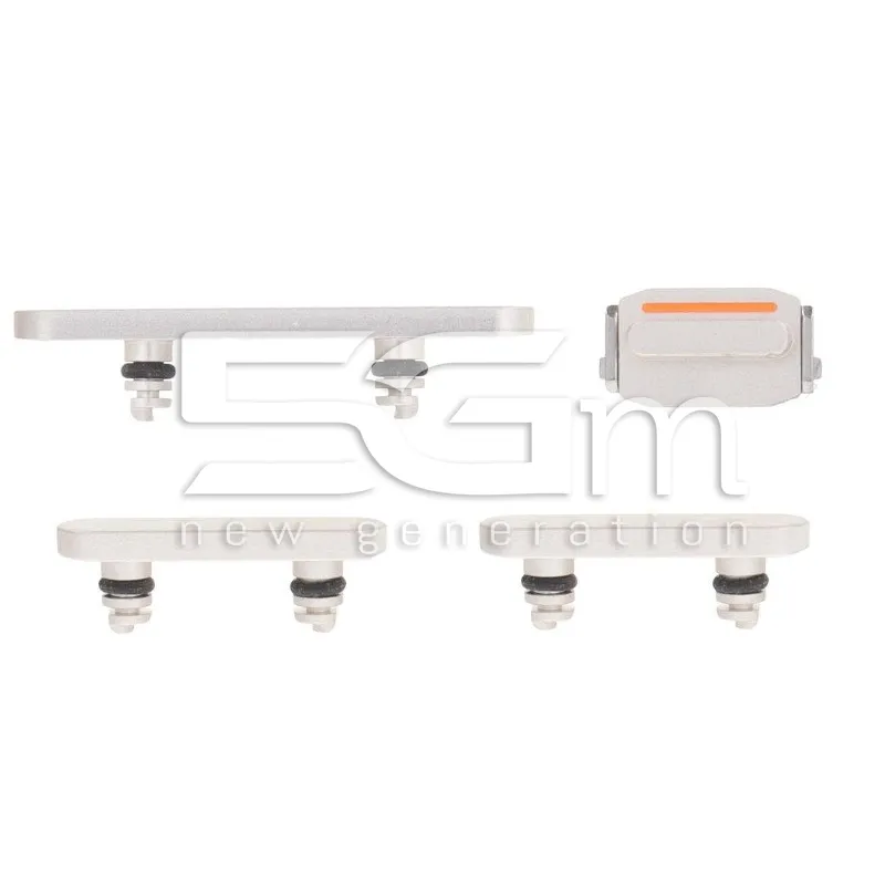 Set 4 Tasti Esterni Bianco iPhone 14 - 14 Plus | Store Online 5G-M