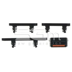 Set 4 Externe Knoppen Zwart iPhone 13 | 5G-M Online Winkel