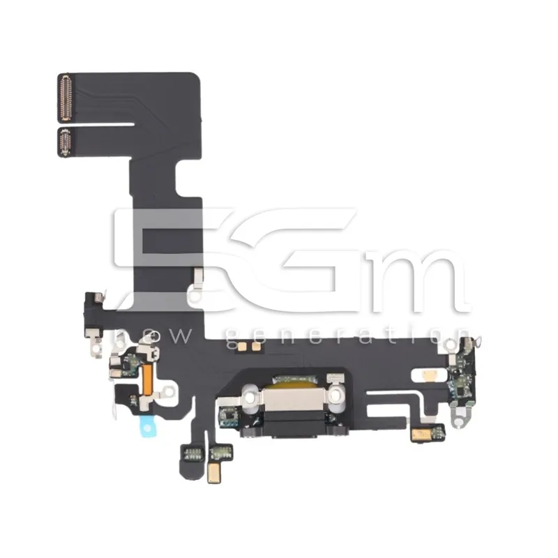 Connecteur de Charge Nappe Flexible Noir iPhone 13 | 5G-M